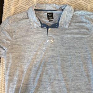 Oakley Men's Sky Blue Polo Shirt
